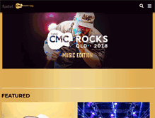 Tablet Screenshot of countrymusicchannel.com.au